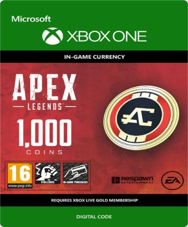 APEX Legends: 1000 Coins (Xbox One) Game Cover