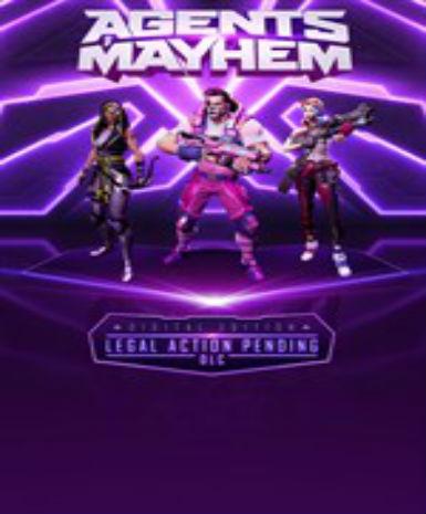 Agents of Mayhem - Legal Action Pending DLC Game Cover
