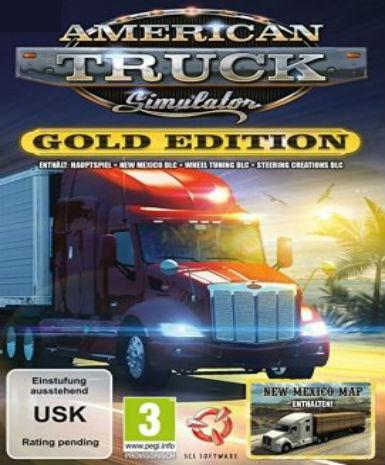 American Truck Simulator (Gold Edition) Game Cover