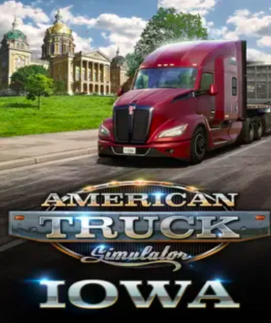 American Truck Simulator - Iowa (DLC) (Steam) Game Cover