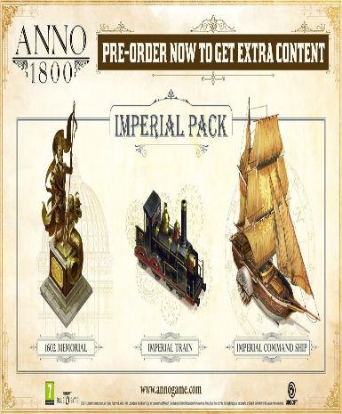 Anno 1800 - The Imperial Pack DLC (EU) Game Cover