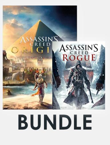 Assassin's Creed Bundle (Incl. Assassin's Creed Origins + Assassin's Creed Rogue) Game Cover