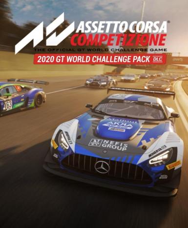 Assetto Corsa Competizione - 2020 GT World Challenge Pack (DLC) Game Cover
