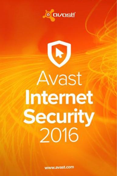 Avast Internet Security 2016 - 2 Year 1 PC Game Cover