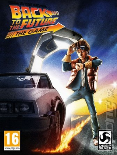 Back to the Future Game Cover