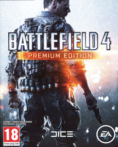 Battlefield 4 Premium Edition Game Cover