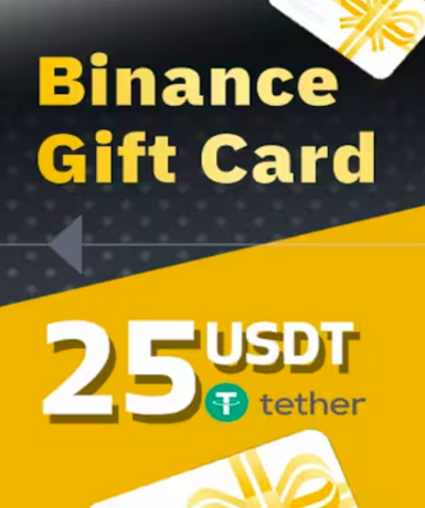 Binance 25 USDT (Gift Card) Game Cover