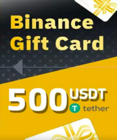 Binance 500 USDT (Gift Card) Game Cover