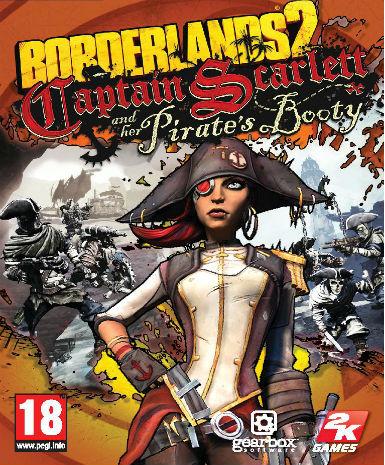 Borderlands 2: Captain Scarlett and her Pirate’s Booty (MAC) DLC Game Cover