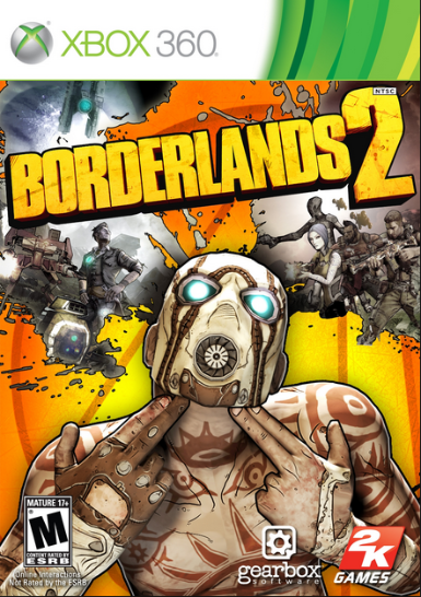 Borderlands 2 (Xbox 360) Game Cover