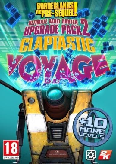Borderlands: The Pre-Sequel - Claptastic Voyage and Ultimate Vault Hunter Upgrade Pack 2 (DLC) Game Cover