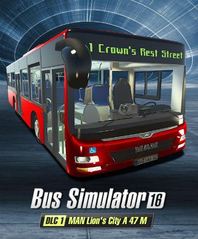 Bus Simulator 16 - MAN Lion's City A 47 M (DLC) Game Cover