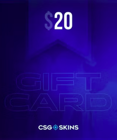 CSGO-Skins 20 USD (Gift Card) Game Cover