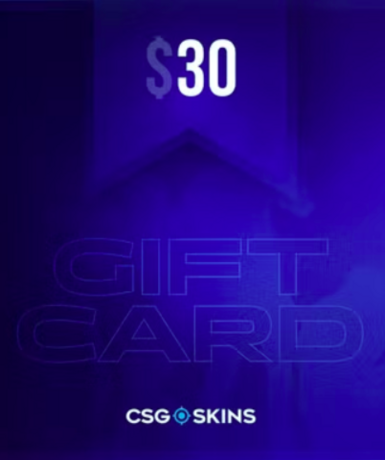 CSGO-Skins 30 USD (Gift Card) Game Cover