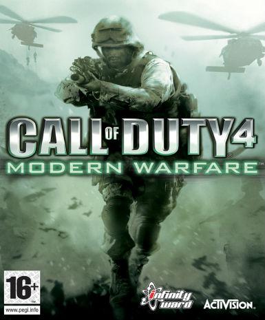 Call of Duty 4: Modern Warfare Game Cover