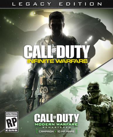Call of Duty: Infinite Warfare (Legacy Edition) (EU) Game Cover