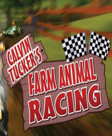 Calvin Tucker's Farm Animal Racing Game Cover