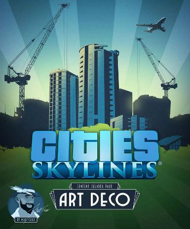 Cities: Skylines - Art Deco Game Cover