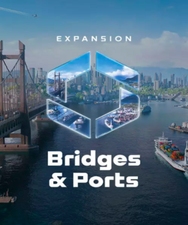 Cities: Skylines II - Bridges & Ports (DLC) Game Cover