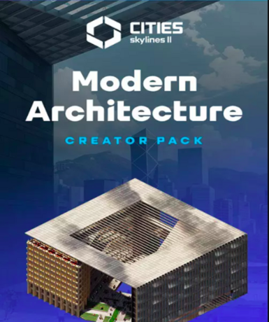 Cities: Skylines II - Creator Pack: Modern Architecture (DLC) (Steam) Game Cover