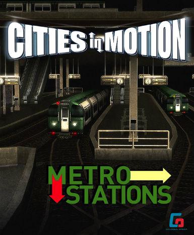 Cities in Motion - Metro Stations (DLC) Game Cover