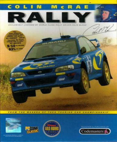 Colin McRae Rally Game Cover