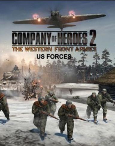 Company of Heroes 2: The Western Front Armies - US Forces (DLC) Game Cover