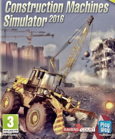 Construction Machines Simulator 2016 Game Cover