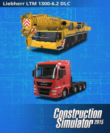 Construction Simulator 2015: Liebherr LTM 1300 6.2 (DLC) Game Cover