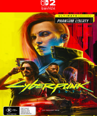 Cyberpunk 2077 (Ultimate Edition) (Switch 2) Game Cover