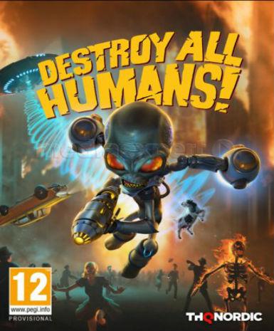 Destroy All Humans! Game Cover