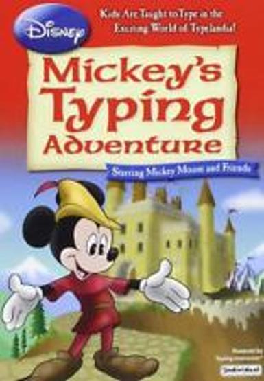 Disney Mickeys Typing Adventure Game Cover