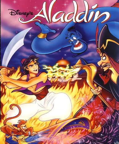 Disneys Aladdin Game Cover