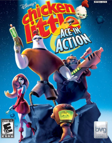 Disney's Chicken Little: Ace in Action (EU) Game Cover