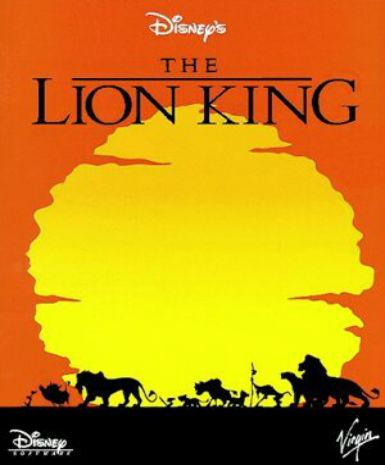 Disneys The Lion King Game Cover