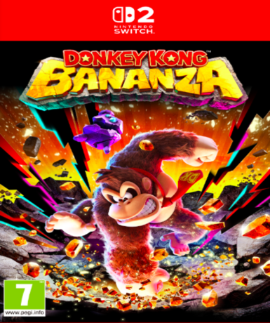 Donkey Kong Bananza (Switch 2) Game Cover