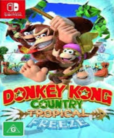 Donkey Kong Country: Tropical Freeze (EU) Game Cover