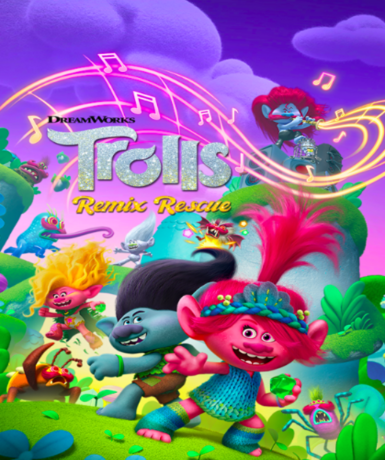 DreamWorks Trolls Remix Rescue (Switch) (EU) Game Cover