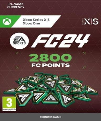 EA SPORTS FC 24 - 2800 Ultimate Team Points (Xbox One / Xbox Series) Game Cover