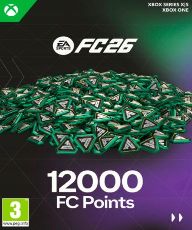 EA SPORTS FC 26 - 12000 Ultimate Team Points (Xbox One / Xbox Series) Game Cover