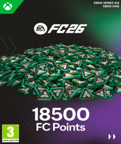 EA SPORTS FC 26 - 18500 Ultimate Team Points (Xbox One / Xbox Series) Game Cover