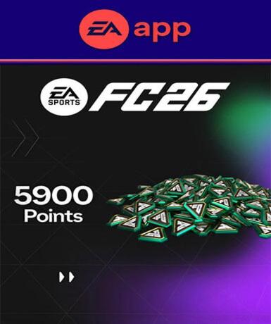EA SPORTS FC 26 - 5900 Ultimate Team Points (EA App) Game Cover