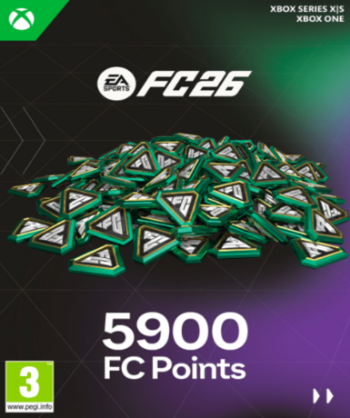 EA SPORTS FC 26 - 5900 Ultimate Team Points (Xbox One / Xbox Series) Game Cover