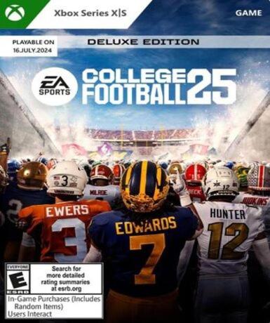 EA Sports College Football 25 (Deluxe Edition) (Xbox Series X|S) Game Cover
