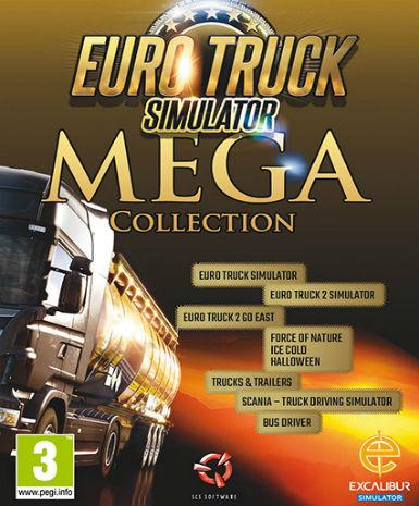 Euro Truck Simulator (Mega Collection) Game Cover