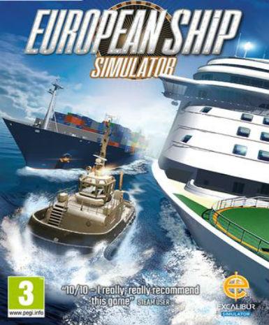 European Ship Simulator Game Cover