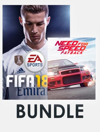 FIFA 18 + Need For Speed Payback Bundle Game Cover