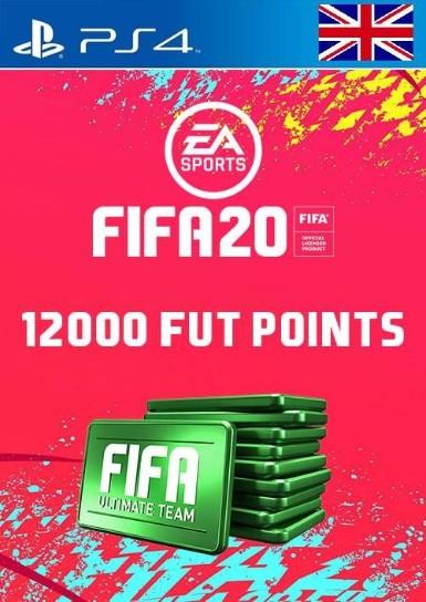FIFA 20 - 12000 Points PS4 (UK) Game Cover