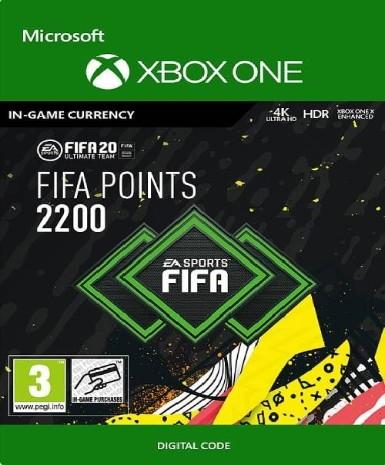 FIFA 20 - 2200 FUT Points (Xbox One) Game Cover