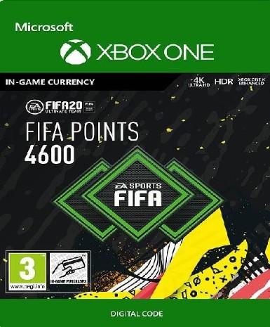 FIFA 20 - 4600 FUT Points (Xbox One) Game Cover
